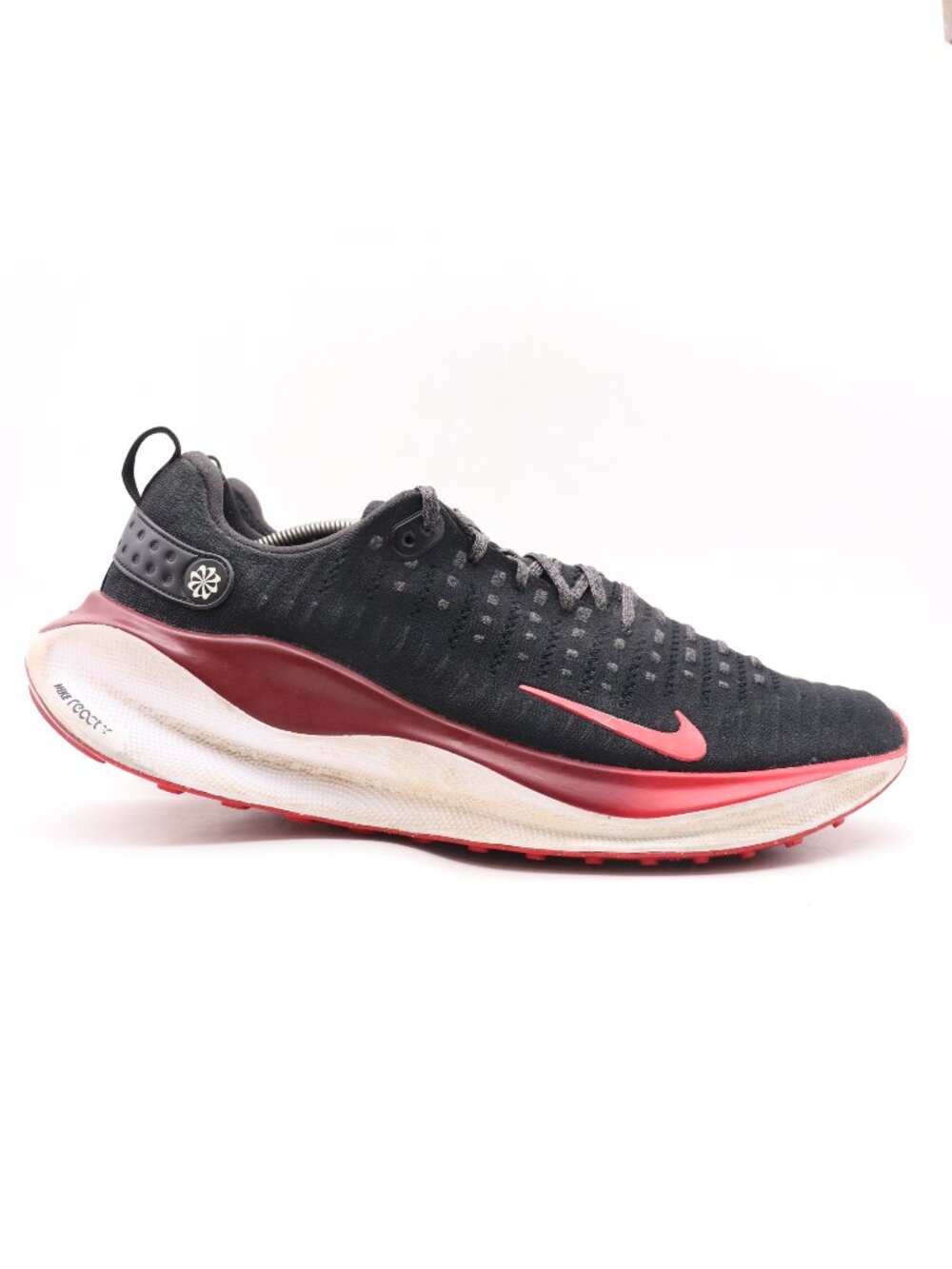 Nike ReactX Infinity Run 4 Men's Size 15 Black Team Red Athletic Sneakers